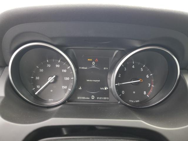 SALVP2RX4JH286492 - 2018 LAND ROVER RANGE ROVE SE WHITE photo 9