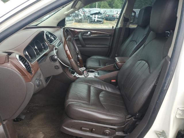 5GAKRCKD1EJ272821 - 2014 BUICK ENCLAVE WHITE photo 7