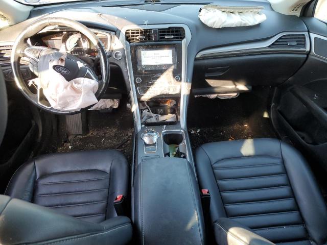 3FA6P0CD3KR260096 - 2019 FORD FUSION SEL WHITE photo 8