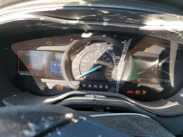 3FA6P0CD3KR260096 - 2019 FORD FUSION SEL WHITE photo 9