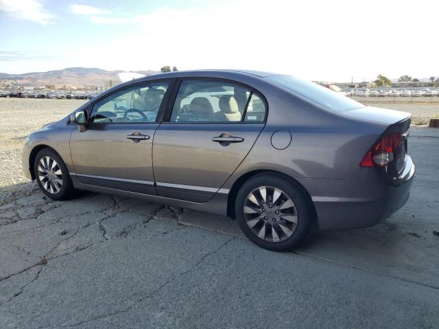 19XFA16839E029507 - 2009 HONDA CIVIC EX Сұр фото 2