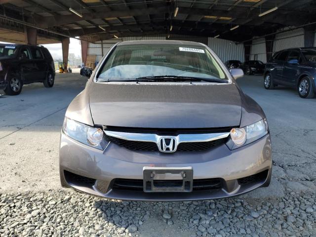 19XFA16839E029507 - 2009 HONDA CIVIC EX Сұр фото 5