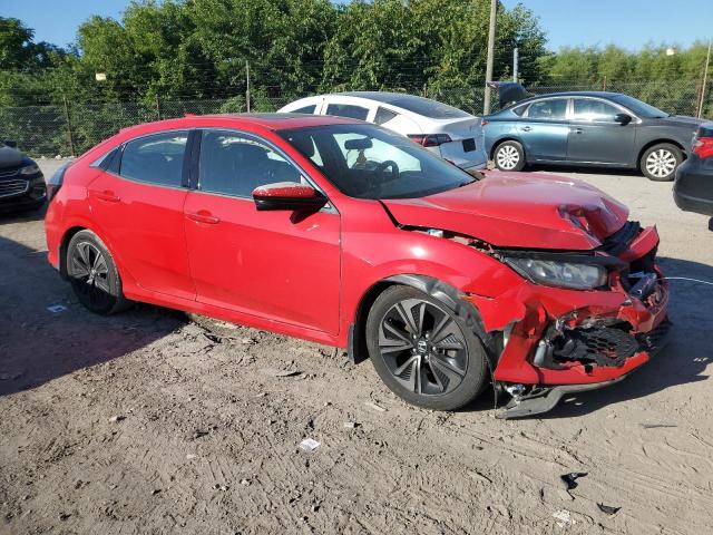 SHHFK7H57HU214380 - 2017 HONDA CIVIC EX RED photo 4