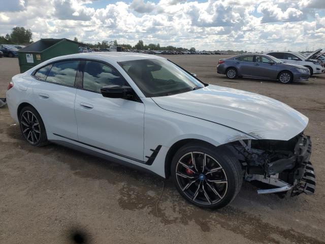 WBY33AW09RFS02460 - 2024 BMW I4 M50 WHITE photo 4