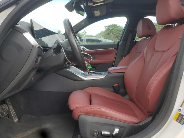 WBY33AW09RFS02460 - 2024 BMW I4 M50 WHITE photo 7