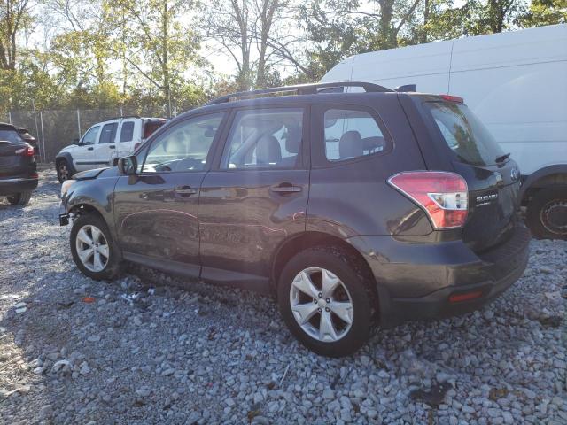 JF2SJABC8GH447742 - 2016 SUBARU FORESTER 2.5I GRAY photo 2