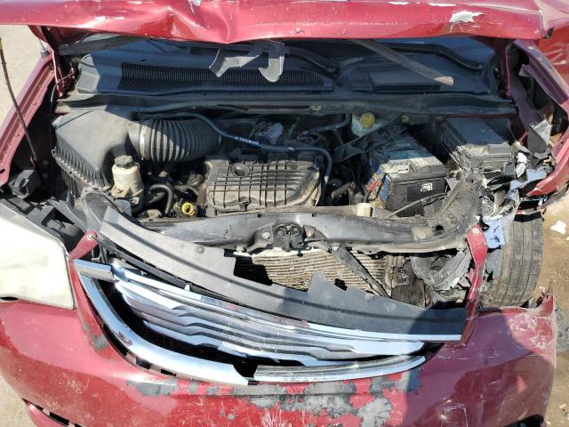 2C4RC1BG1DR573323 - 2013 CHRYSLER TOWN & COU TOURING RED photo 12