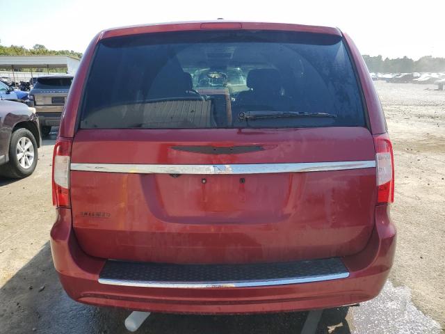 2C4RC1BG1DR573323 - 2013 CHRYSLER TOWN & COU TOURING RED photo 6