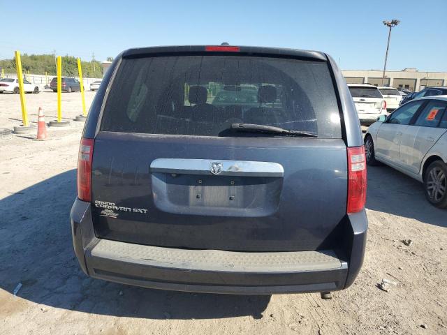 1D8HN54P78B168342 - 2008 DODGE GRAND CARAVAN SXT BLUE photo 6