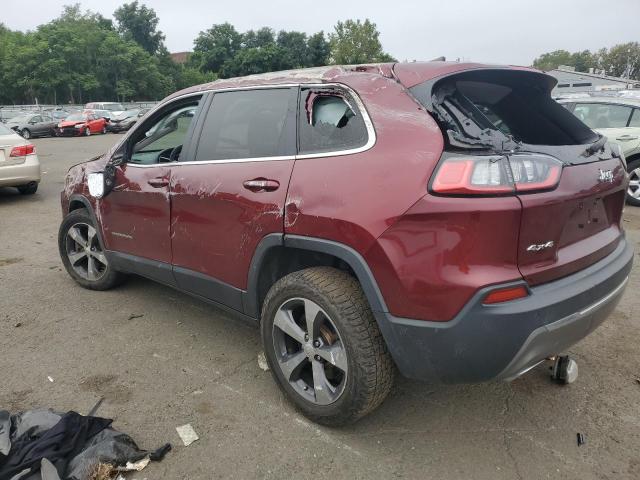 1C4PJMDX8KD200291 - 2019 JEEP CHEROKEE LIMITED BURGUNDY photo 2