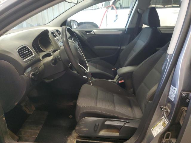 WVWDB7AJXCW121230 - 2012 VOLKSWAGEN GOLF GRAY photo 7
