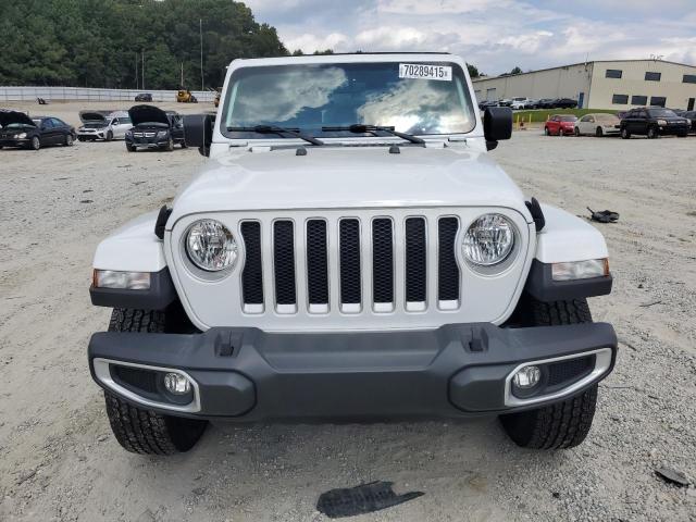 1C4HJXEG3NW148744 - 2022 JEEP WRANGLER U SAHARA WHITE photo 5