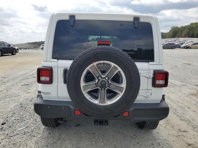 1C4HJXEG3NW148744 - 2022 JEEP WRANGLER U SAHARA WHITE photo 6