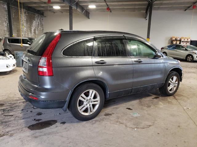 JHLRE4H75BC025157 - 2011 HONDA CR-V EXL GRAY photo 3