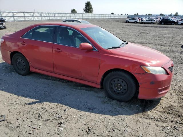 4T1BE46K57U014078 - 2007 TOYOTA CAMRY CE RED photo 4