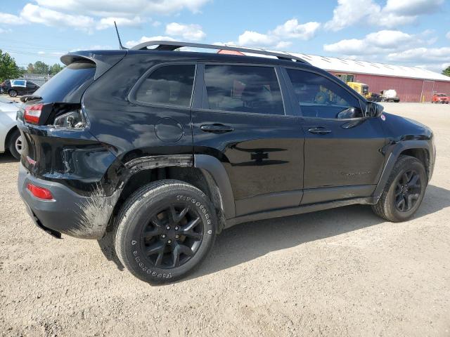 1C4PJMBS7HW630706 - 2017 JEEP CHEROKEE TRAILHAWK BLACK photo 3