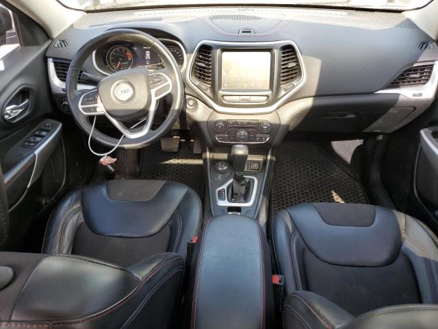 1C4PJMBS7HW630706 - 2017 JEEP CHEROKEE TRAILHAWK BLACK photo 8