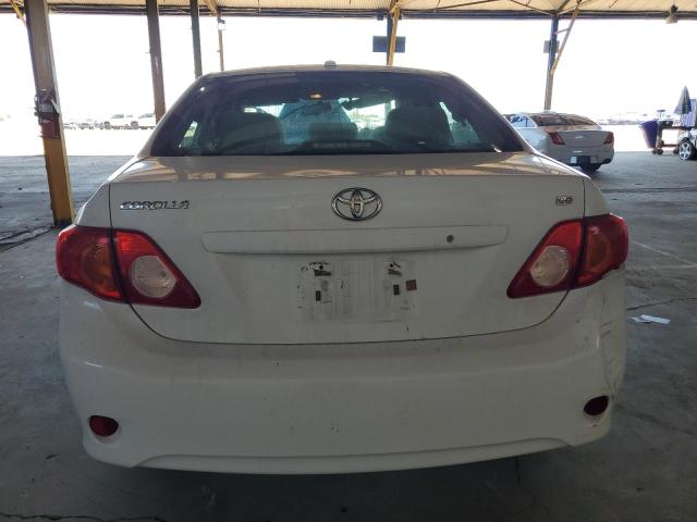 1NXBU40E79Z159888 - 2009 TOYOTA COROLLA BASE WHITE photo 6