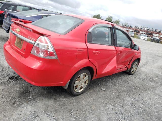 KL1TG55618B190109 - 2008 CHEVROLET AVEO LT RED photo 3