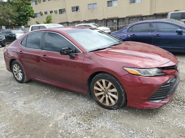 4T1B11HK9JU523170 - 2018 TOYOTA CAMRY L RED photo 4