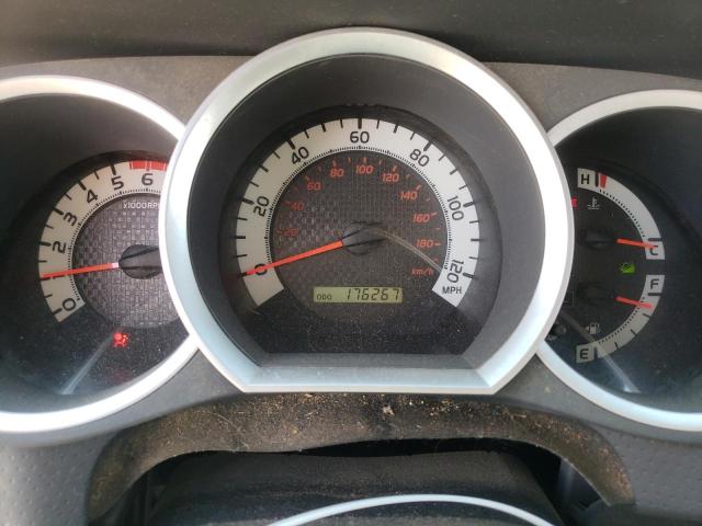 3TMLU4EN2BM076851 - 2011 TOYOTA TACOMA DOUBLE CAB 灰色 照片 9