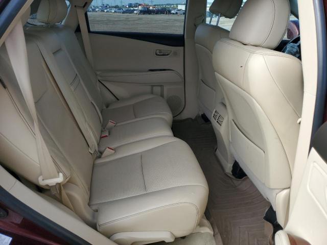 2T2BK1BA4FC343726 - 2015 LEXUS RX 350 BASE მუქწითელი ფოტო 10