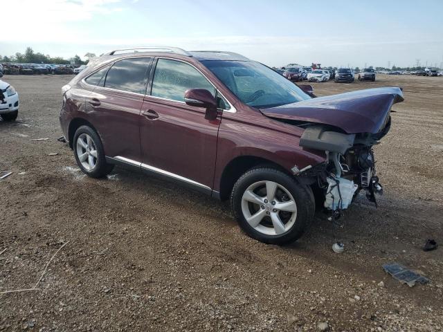 2T2BK1BA4FC343726 - 2015 LEXUS RX 350 BASE მუქწითელი ფოტო 4