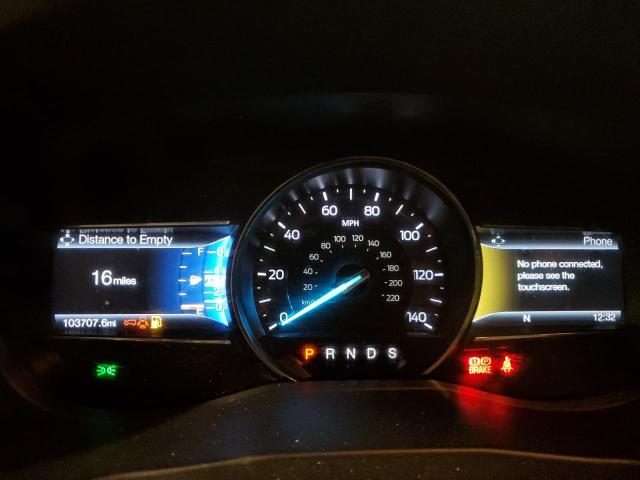 1FM5K7FHXHGC08892 - 2017 FORD EXPLORER LIMITED CHARCOAL photo 9