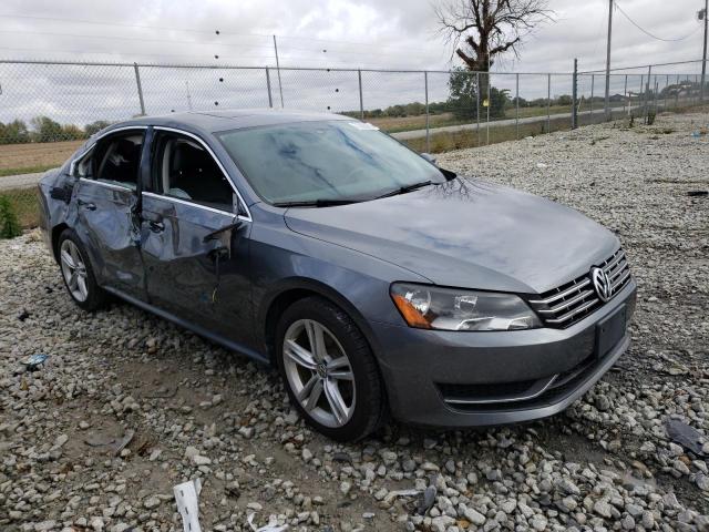 1VWBV7A36FC019717 - 2015 VOLKSWAGEN PASSAT SE GRAY photo 4