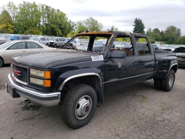 1GTHK33J8YF473107 - 2000 GMC SIERRA K3500 BLACK photo 1