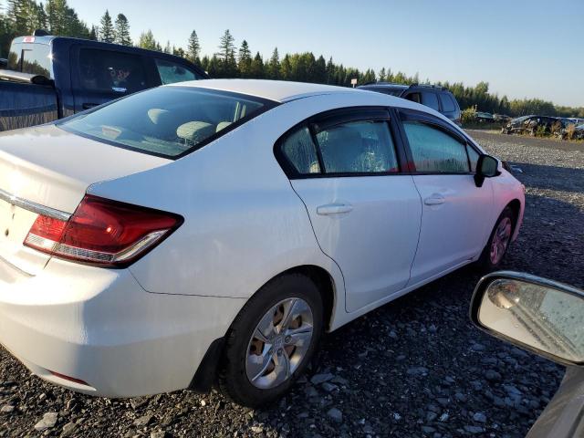 2HGFB2E46DH018825 - 2013 HONDA CIVIC LX თეთრი ფოტო 3