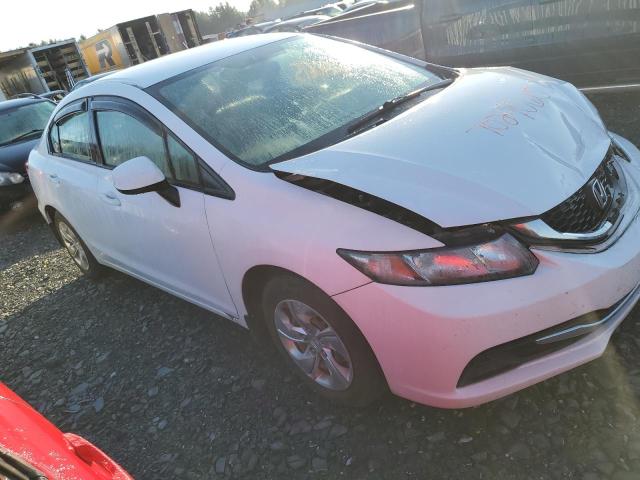 2HGFB2E46DH018825 - 2013 HONDA CIVIC LX თეთრი ფოტო 4