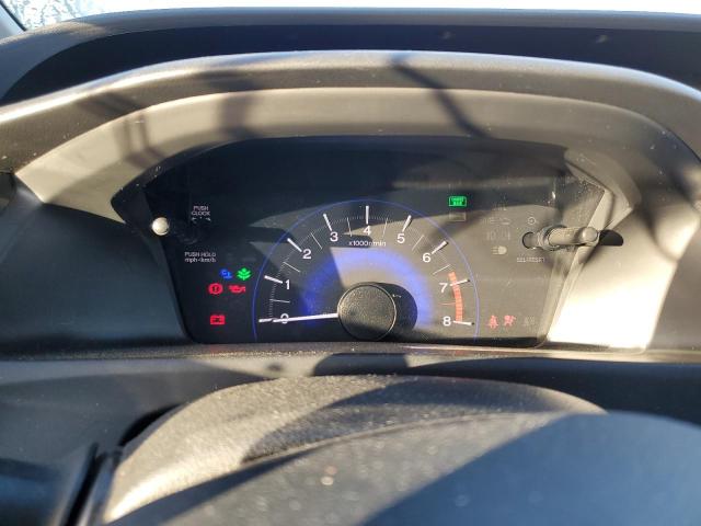 2HGFB2E46DH018825 - 2013 HONDA CIVIC LX თეთრი ფოტო 9