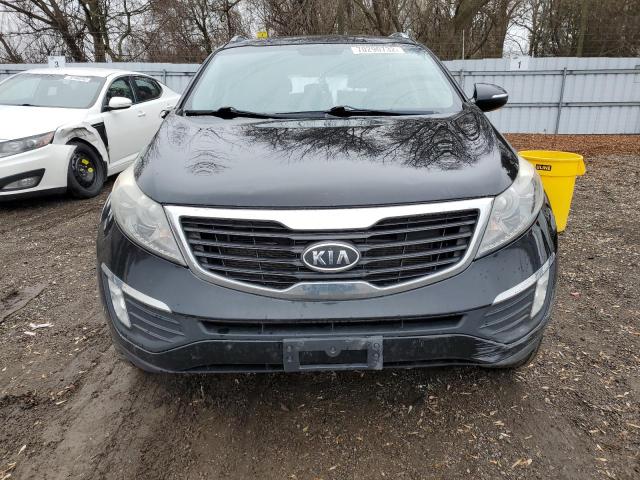 KNDPCCA20C7320342 - 2012 KIA SPORTAGE EX BLACK photo 5