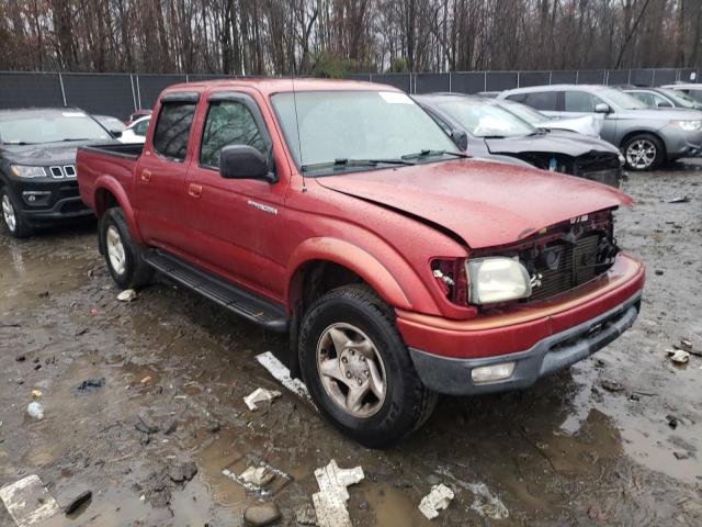 5TEHN72N64Z354732 - 2004 TOYOTA TACOMA DOUBLE CAB 红色 照片 4