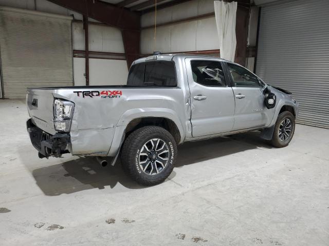 3TMCZ5AN8PM603571 - 2023 TOYOTA TACOMA DOUBLE CAB SILVER photo 3