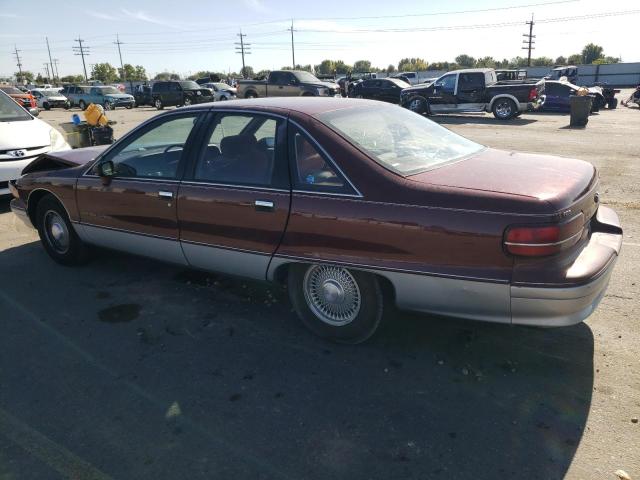 1G1BN53E4MR134485 - 1991 CHEVROLET CAPRICE CLASSIC LTZ MAROON photo 2