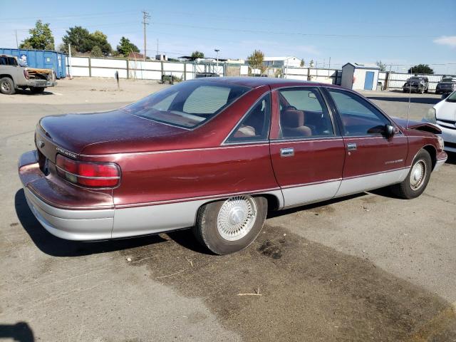 1G1BN53E4MR134485 - 1991 CHEVROLET CAPRICE CLASSIC LTZ MAROON photo 3