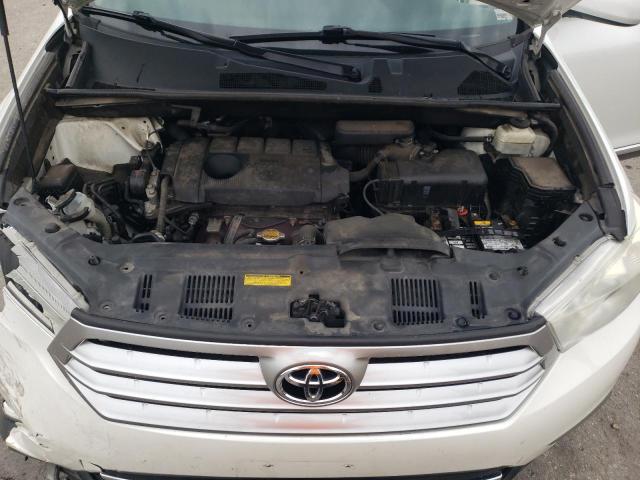 5TDZA3EHXBS010166 - 2011 TOYOTA HIGHLANDER BASE Սպիտակ լուսանկար 12