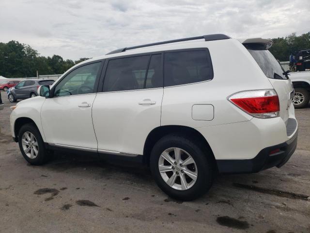 5TDZA3EHXBS010166 - 2011 TOYOTA HIGHLANDER BASE Սպիտակ լուսանկար 2