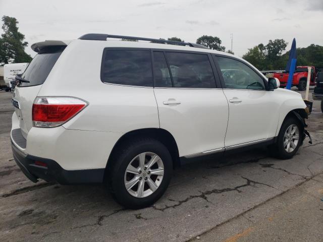 5TDZA3EHXBS010166 - 2011 TOYOTA HIGHLANDER BASE Սպիտակ լուսանկար 3