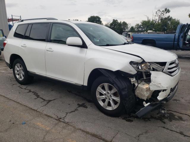 5TDZA3EHXBS010166 - 2011 TOYOTA HIGHLANDER BASE Սպիտակ լուսանկար 4