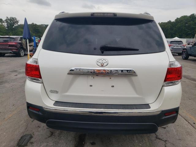 5TDZA3EHXBS010166 - 2011 TOYOTA HIGHLANDER BASE Սպիտակ լուսանկար 6