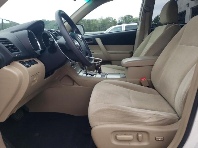 5TDZA3EHXBS010166 - 2011 TOYOTA HIGHLANDER BASE Սպիտակ լուսանկար 7