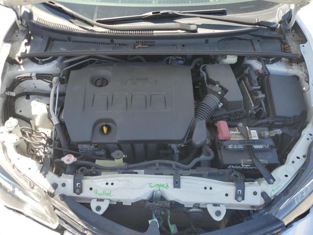 2T1BURHE8HC919134 - 2017 TOYOTA COROLLA L WHITE photo 11