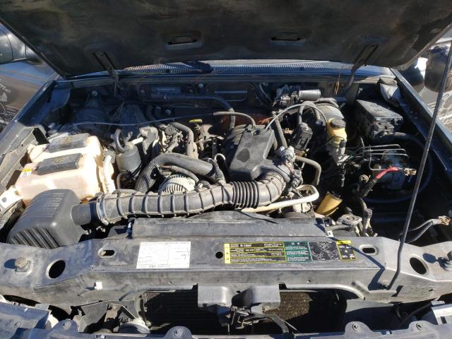 1FTYR44U34PA03016 - 2004 FORD RANGER SUPER CAB CHARCOAL photo 7