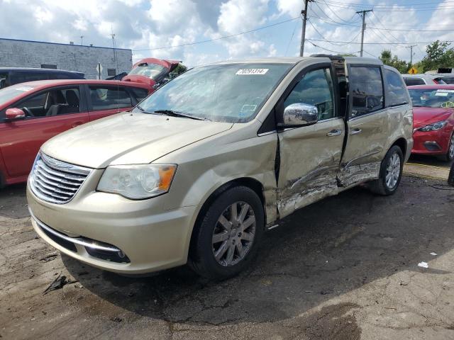 2A4RR8DG9BR798889 - 2011 CHRYSLER TOWN & COU TOURING L GOLD photo 1