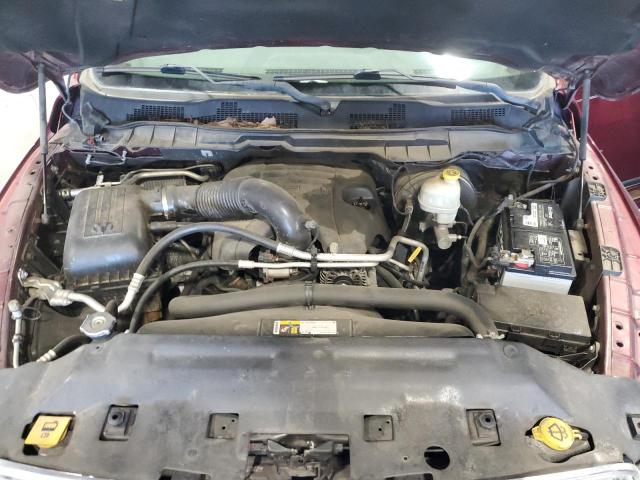 1C6RR6LT9GS263387 - 2016 RAM 1500 SLT MAROON photo 11
