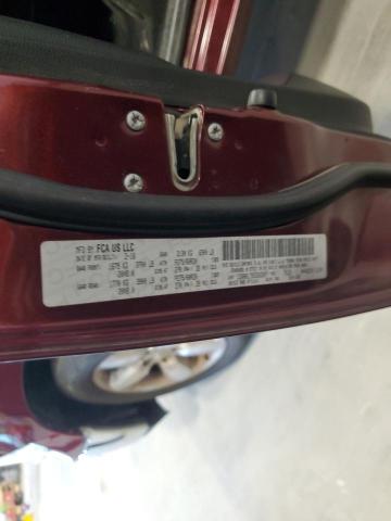1C6RR6LT9GS263387 - 2016 RAM 1500 SLT MAROON photo 12