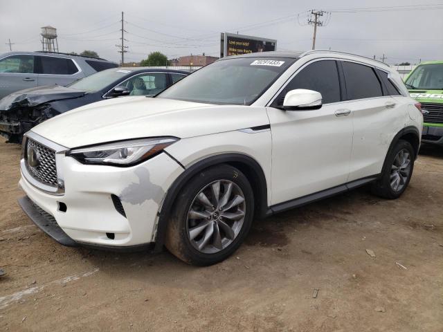 3PCAJ5M35KF130041 - 2019 INFINITI QX50 ESSENTIAL WHITE photo 1